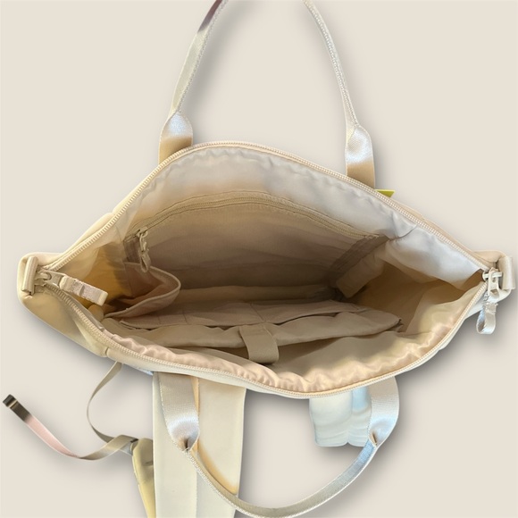 Stylish Cream All In Motion Backpack - Picture 3 of 5